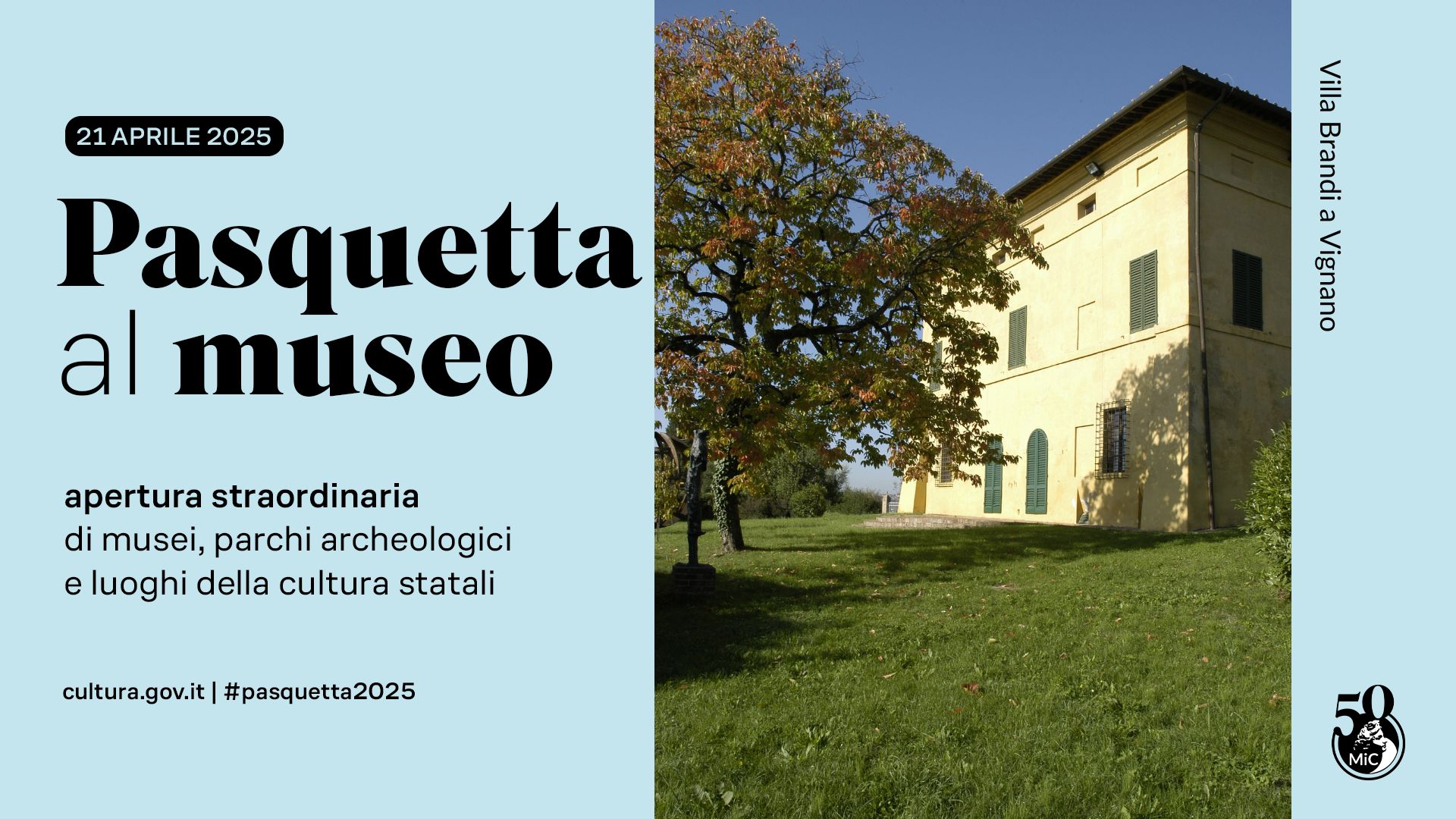 Pasquetta 2025: Villa Brandi